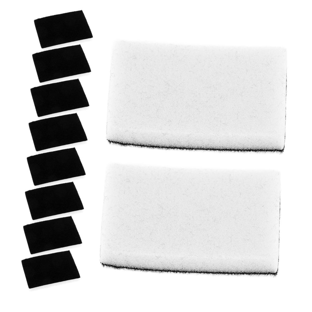 BCOATH 10Pcs Mini Ink Blending Tool Square Foam Pads for Smooth Blending in Scrapbooking Painting and Art Projects Soft White Sponge Refills for Easy Replacement and Cleaning
