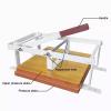 Lino Block Printing Press, Height Adjustment, Hand Lever Press Machine, Printing Plate Size 12X12 Inch, for Print Maker Woodblock Ink, Lino Cuts view 4