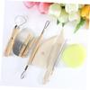LALAFINA 8pcs Pottery Tool Set Wood Metal Clay Sculpting Carving Tools for Modeling Shaping view 2
