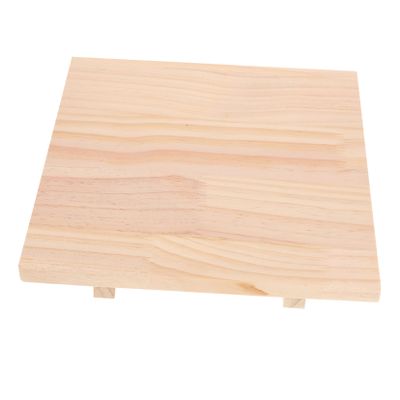 CORHAD Natural Solid Wood Clay Sculpture Tool Board Pottery Clay Cutting Board