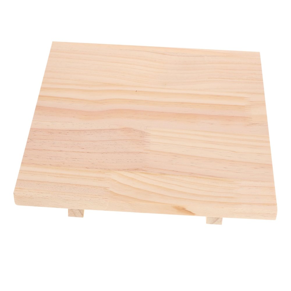 CORHAD Natural Solid Wood Clay Sculpture Tool Board Pottery Clay Cutting Board