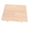 CORHAD Natural Solid Wood Clay Sculpture Tool Board Pottery Clay Cutting Board view 1