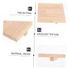 CORHAD Natural Solid Wood Clay Sculpture Tool Board Pottery Clay Cutting Board view 3