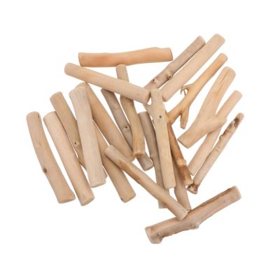 Gogogmee 1bag Natural Small Wooden Sticks for Crafts DIY Projects Sticks for Photo Props Handmade Row Material Craft Twigs
