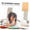 GLSTOY 100pcs Thick Kraft Drawing Paper Graffiti Cardboard for Art Projects Crafting School Use for Creative Practice view 3