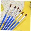 BEBEMOKO 100pcs Complete Boys and Girls Paint Set Watercolor Paintbrush Set Oil Paint Brush Line Drawing Pen Water Brush Accessories for Boys and Girls and Beginners Pattern view 4
