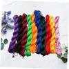 GLSTOY 10pcs Beaded Jewelry Line DIY Necklace Bracelet Strings Ropes Macrame Charms for Craft Making Polyester Material view 2