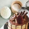 Christmas Pinecone Silicone Candle Molds, 3D Xmas Theme Resin Concrete Mould DIY Supplies Ornament Mold Soap Mold Doc (2 Pcs) view 2