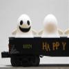 MTH RAILKING Halloween Gondola CAR with Flickering Lighted Ghosts 30-72245 view 4