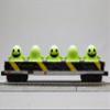 MTH RAILKING Halloween Ghost Trap 2021 Gondola with Glowing Lighted Ghosts 30-72254 view 2