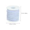 Hohopeti 2rolls Elastic Bracelet String Cord Stretchy Bracelet Cord for Jewelry DIY Beading Thread Friendship String Twine view 2