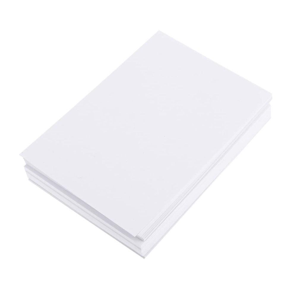 TOPPERFUN 100sheet White Pastel Paper Drawing Sketching Paper Bulk for Oil Pastels Art