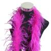 LNJMRU Feather Strips 2 Meter 2 Layer Ostrich Feathers Boa Costumes/Trim for Party/Costume/Shawl/Ostrich Plume Feather Boa(Orange) view 4