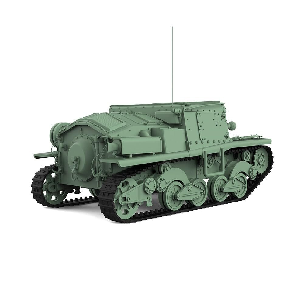 MRY-SFW 1/35 Military Model Italian Fiat-Ansaldo L40 47/32 Self-Owned Armored Combat Vehicle Battle Base