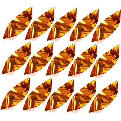 OHPHCALL 100pcs Chinese Paper Sacrificing Ingots Handmade Ancestor Worship Supplies for Tomb-sweeping Day Funerals and Blessings