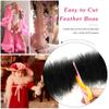 SOGUGOM Yellow Marabou Feather Boa - 45g 2 Yards Boas Feather for DIY Craft, Clothes, Adults and Halloween Party Decoration(Yellow) view 3