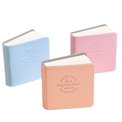 3 Pieces Watercolor Sketchbook Journal Small Drawing Book Square Artist Journal Painting Paper Art Supplies