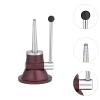 Wzmzjy Mandrel for Ring Size Adjustment, Tool for Jewelry Repair and Expansion, Brown view 3