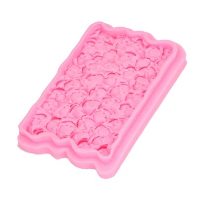 Fondant in Rose Pattern Attractive, Deco, Convenient & Practical Cooking Tools for Cake, Chocolate, Candle & Soap Making