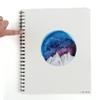 Grumbacher 7" x 10" Mixed Media Paper Pad with in & Out Pages, 160 GSM, Side Wire Bound, 50 White Sheets/Pad, 3-Pack view 3