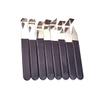 HOODANCOS 8pc Clay Pottery Tool Set Stainless Steel DIY Sculpture Accessories Clay Fettling Tools for Pottery view 1