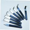 HOODANCOS 8pc Clay Pottery Tool Set Stainless Steel DIY Sculpture Accessories Clay Fettling Tools for Pottery view 2