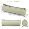 EASTHILL Small Pencil Case Pencil Pouch Stationery Pen Bag Office Supplies for Girls Women-Green view 3