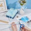 OLYCRAFT 30 Yards Blue Sky White Clouds Ribbon 10mm Wide Cloud Ribbons White and Blue Polyester Ribbon Sky Clouds Decorative Ribbon Bow Decoration for Crafts Present Wrapping Hair Bow Sewing Decor view 3