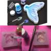 kobeIeen Painting Carving Brush 5 Styles Soft Clay Resin Smearing Sticks Epoxy Resin Coloring Daubed Silicone Pens Color Shaper Sculpting Painting Tools view 2
