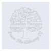 Customized Book Embosser Tree of Life Color Stamp with Your Name or Design Personalized Library Embosser Stamp Custom Books Business Cards Paper Documents Notebooks etc. (Tree of Life-01) view 1