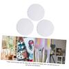IWOWHERO 3pcs Round Stretched Canvases Oil Painting Canvas Professional Cotton Painting Holder DIY Round Drawing Canvas view 2