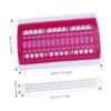 IWOWHERO Embroidery Floss Management Cable Organizing Kit Thread Cards Cross Stitch Project Card 30 Positions view 3