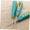 IWOWHERO 3pcs Practical Sewing Loop Kit Silicone Handle for Sewing Patchwork Turning Corners Drilling Craft Tool Kits view 4