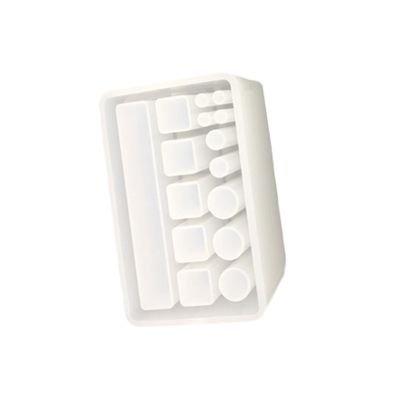 IWOWHERO Lipstick Storage Mold Creative Epoxy Mold for Custom Lipstick Boxes Flexible Silicone Design for Fun and Chic Organization Easy to and Use for Makeup