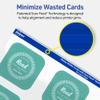 Avery Printable Square Cards with Rounded Corners, Sure Feed Technology, 2" x 2", Glossy White Cardstock, Print-To-The-Edge, Laser/Inkjet Printable, 300 Total view 4