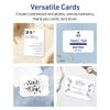 Avery Printable Rectangle Cards with Rounded Corners, 5" x 7", Matte White Cardstock, Laser & Inkjet Printable, 50 Total, Great for Invitations, Thank You Messages, and More view 3