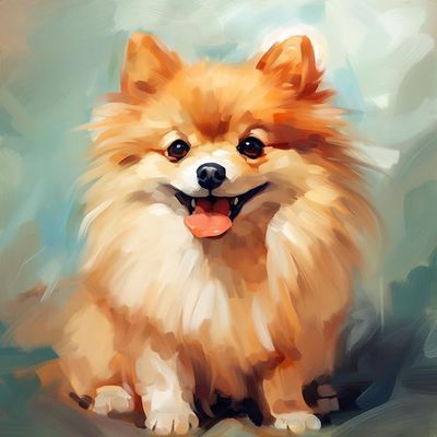 Bcdfgybcaxn Embroidery Cross Stitch kit for Beginners Pomeranian pet Dog,Cute Animal Dog,DIY Needlepoint Kits Embroidery Patterns 11CT Arts Home Decor,16X20in