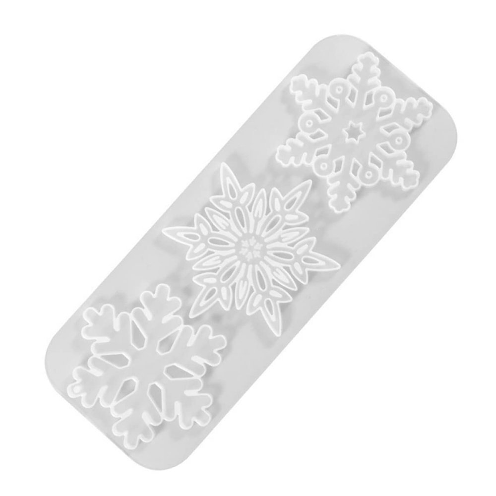 CORHAD Snowflake Epoxy Mold for Crafts and Decorations Reusable Portable Unique Shape for Boys and Girls Teens and Enthusiasts for Christmas and Holiday Projects