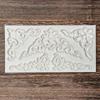 Baroque Curlicues,Style C,Scroll Lace Border,Relief Flower Lace Filigree Sculpted Decoration Fondant,Sugar Craft,Cake Decorating,Molds, Epoxy Resin Silicone,Baking DIY,Polymer Clay view 4