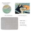 Latch Hook Kit Rug for Adults Siberian Huskies Dog with Snow Pre-Printed Handmade Carpet Crochet Yarn Craft DIY Hook and Latch Door Mat Tapestry Home Floor Decor 52x38cm-1 view 3