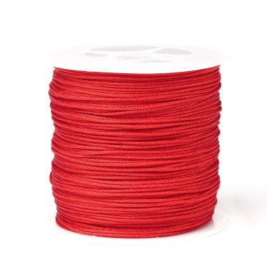 1 Roll String for Bracelets Making 0.8mm 49 Yards Knotting Cord Beading Beads Thread Colored Craft String Wire Rope