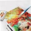 OHPHCALL Watercolor Paper 20 Sheets Oil Painting Paper Beginner Painting Paper Art Supplies view 3