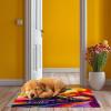 DIY Latch Hook Kit Rug for Adults Rainbow Steam Train Pre-Printed Handmade Carpet Crochet Yarn Craft Hook and Latch Door Mat Tapestry Home Floor Decor 52x38cm-7 view 4