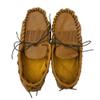 Moccasins Making Kit - Handmade Moccasins Kit - DIY Leather Moccasin Craft Project - Miscellaneous Brown or Tan Colors (Men's 10 / Women's 12 - Suede) view 2