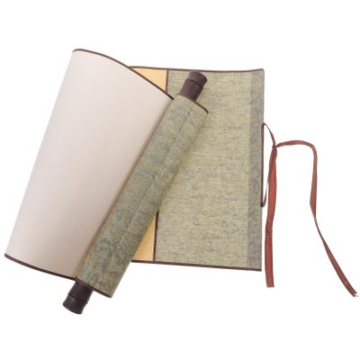 GLSTOY Artistic Calligraphy Blank Wall Scroll Chinese Calligraphy Paper Fabric Rice Paper Decorative Art
