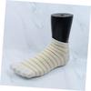 FUNOMOCYA Unisex Five-Toe Sock Display Foot Mold for Men and Women Portable Vinyl Sock Mannequin for Jewelry Anklets and Shoes Left Foot Model view 2