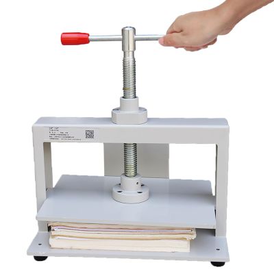 Dfdieratve A5/A4/A3 Manual Paper Press, Papers Flatting Machine Flattening Papermaking Machine for Finishing and Flattening of Financial Files Express Orders Stamps Paper Currency,A3