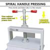 Dfdieratve A5/A4/A3 Manual Paper Press, Papers Flatting Machine Flattening Papermaking Machine for Finishing and Flattening of Financial Files Express Orders Stamps Paper Currency,A3 view 3