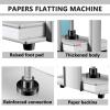 Dfdieratve A5/A4/A3 Manual Paper Press, Papers Flatting Machine Flattening Papermaking Machine for Finishing and Flattening of Financial Files Express Orders Stamps Paper Currency,A3 view 4