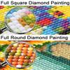Diamond painting Full Drill for Adults Embroidery Cross Stitch Art Craft Gift for Home Wall Decor 5D DIY Kits Crystal Rhinestone Paint by Number Pictures Bread Coffee Pastries Square Drill 90x120cm view 3